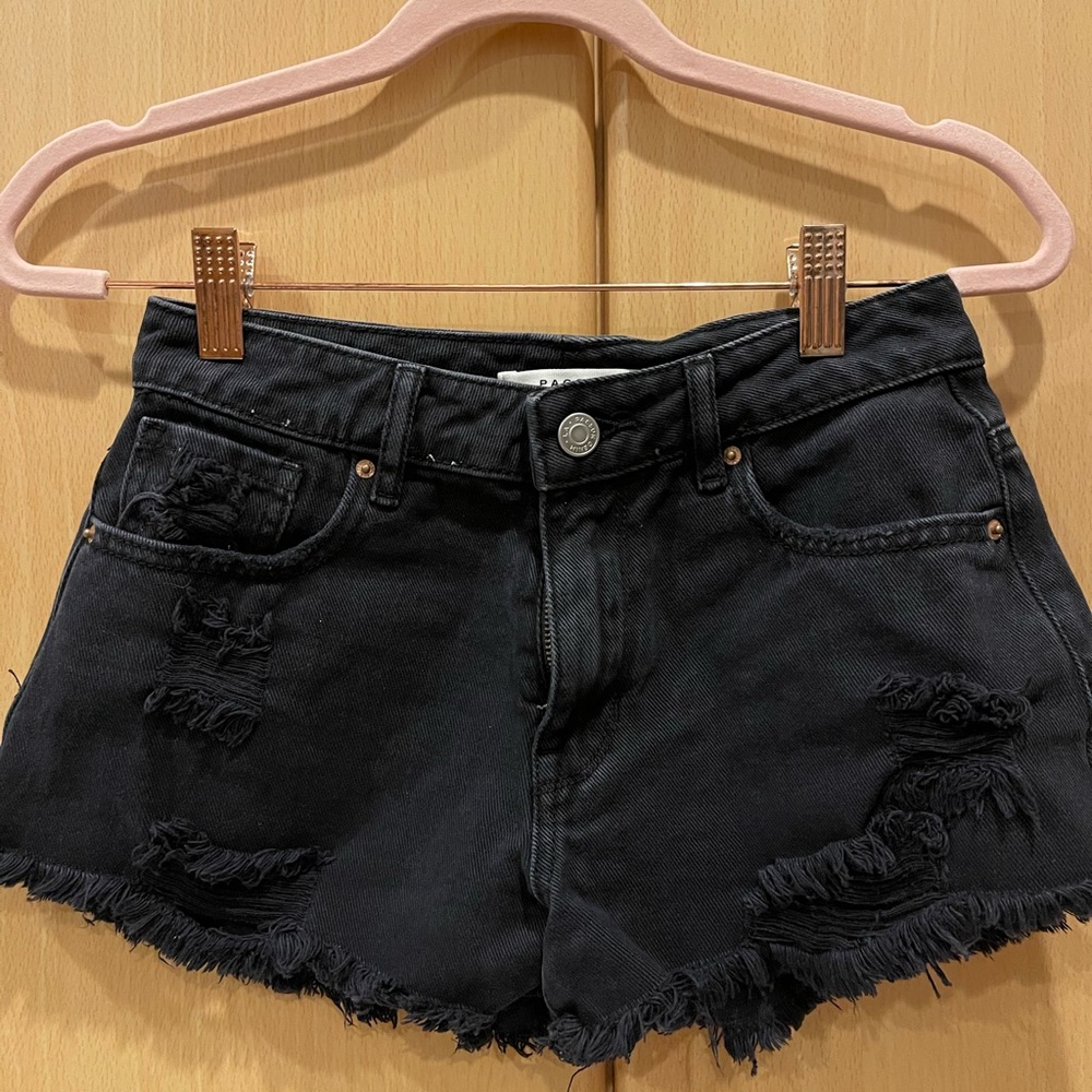 Pacsun High Waisted Denim Shorts - Picture 4 of 5